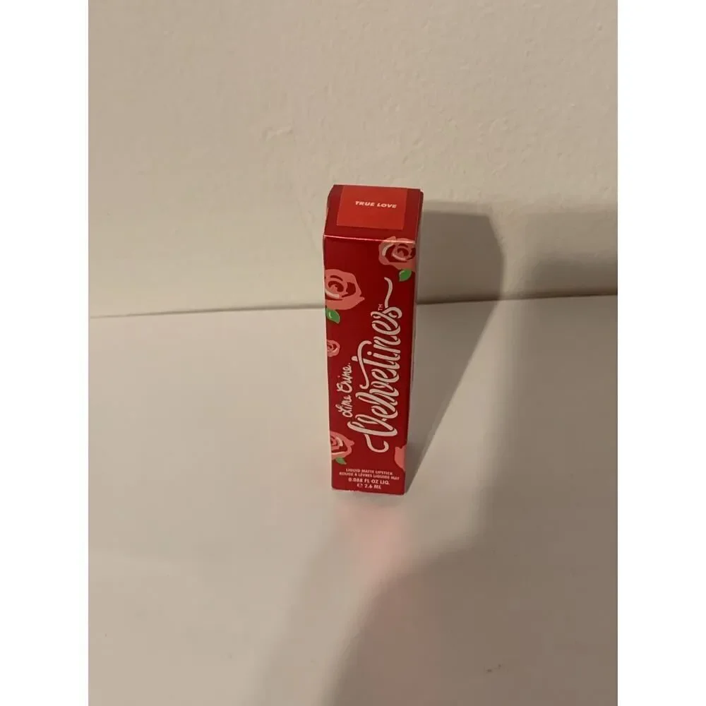 Lime Crime Velvetines True Love Red Pink Liquid Matte Lipstick - 2.6ml NEW